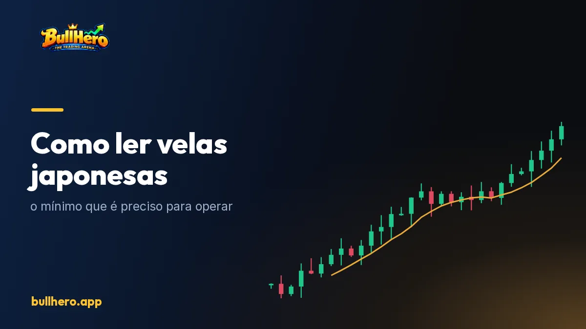 Velas japonesas com pavios longos, uma caça aos mínimos e um nível com vários toques